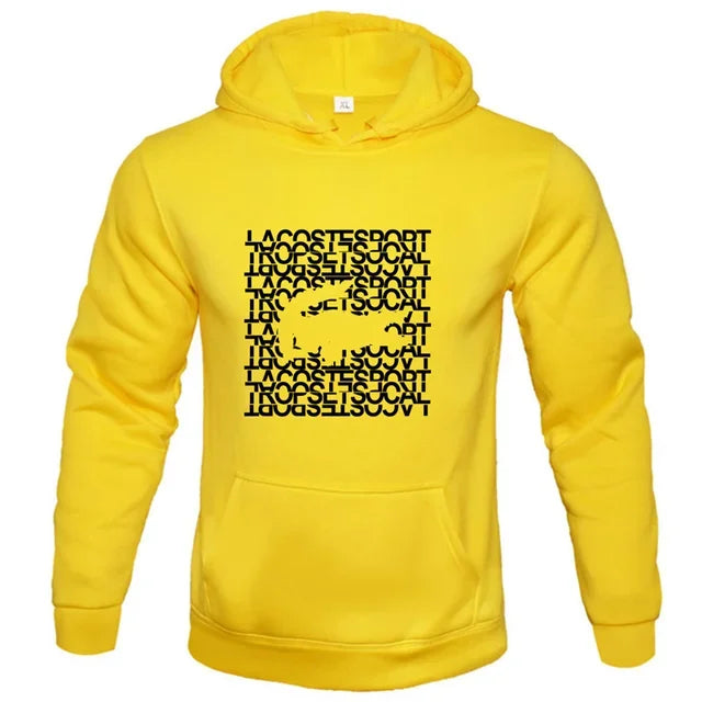 Los Angeles California Sweat-shirt Imprimé Noir Pour Hommes Hipster Chaud À Capuche Hip Hop Crewneck Sweats À Capuches Automne Vêtements Lâches Femmes