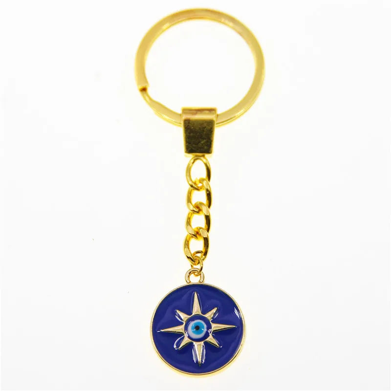 Porte-clés de mode glamour Porte-clés de haute qualité Porte-clés d’Allah Bijoux musulmans Pendentif fait à la main Charme Bijoux