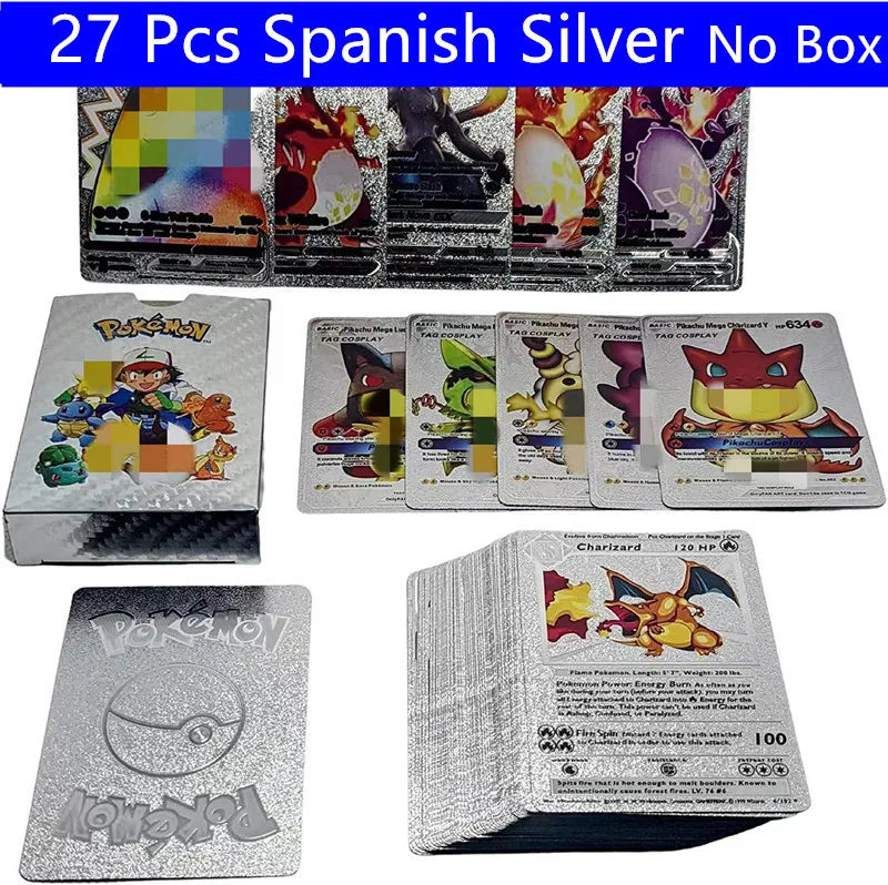 27-110pcs carte pokémon françaises Pikachu