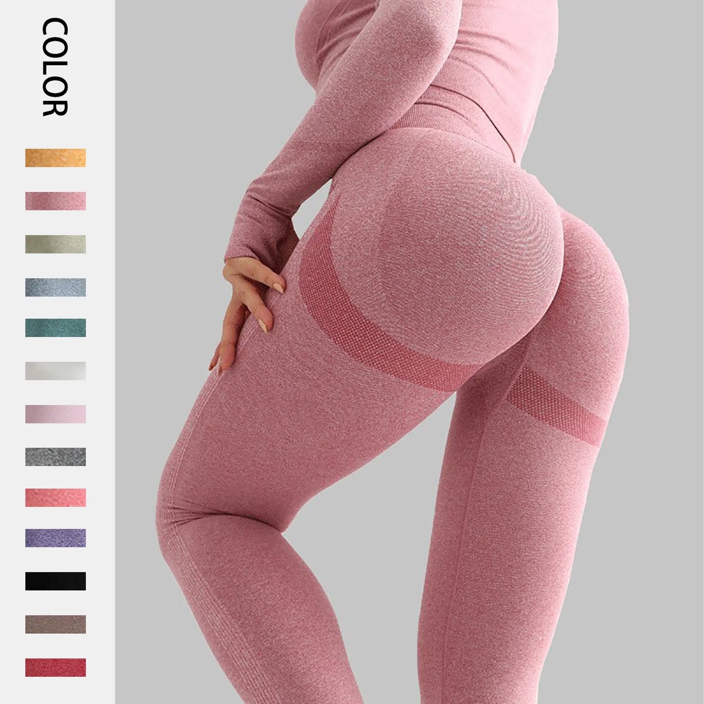 Leggings de yoga pour femmes Pantalons de sport d’exercice à taille haute Running Fitness Gym Leggings à séchage rapide Hanche Lifting Femme Slim Pants