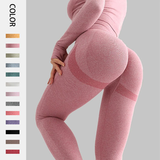 Leggings de yoga pour femmes Pantalons de sport d’exercice à taille haute Running Fitness Gym Leggings à séchage rapide Hanche Lifting Femme Slim Pants