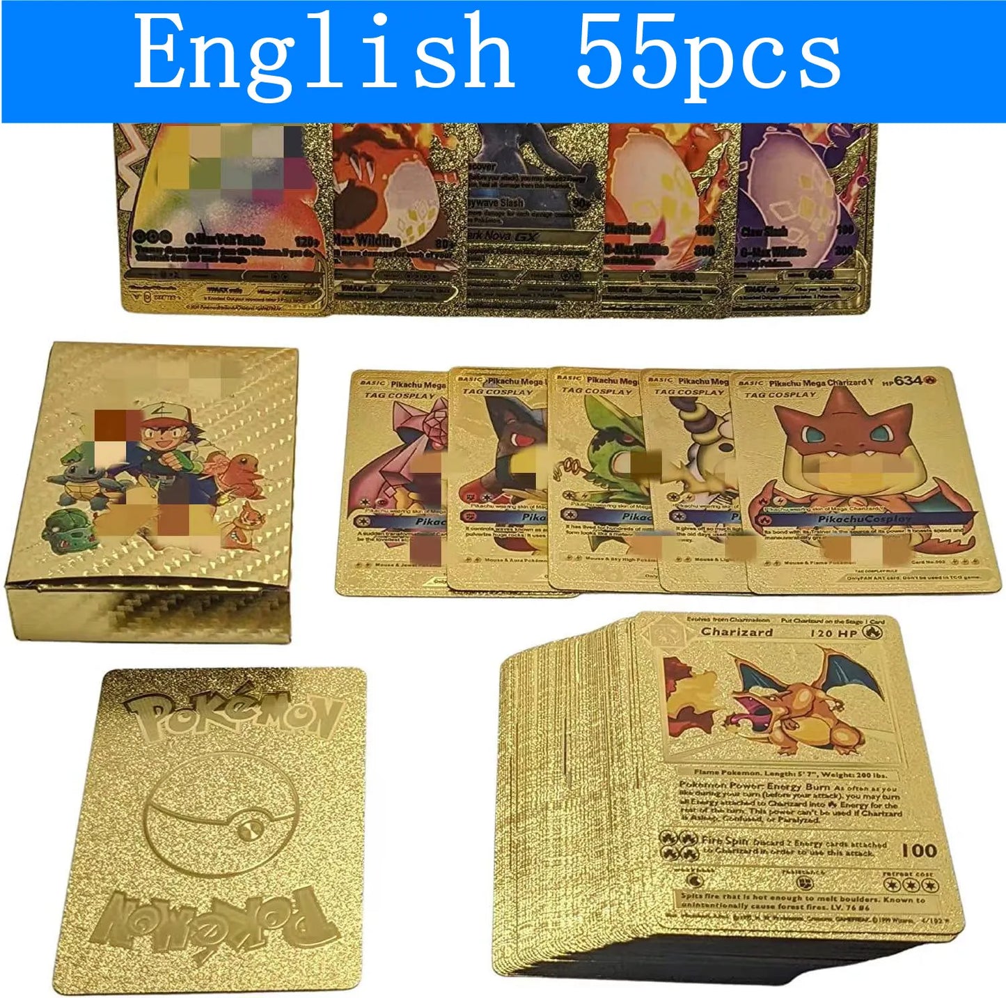 27-110pcs carte pokémon françaises Pikachu