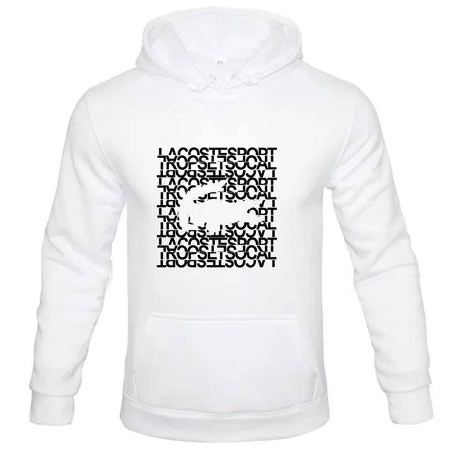Los Angeles California Sweat-shirt Imprimé Noir Pour Hommes Hipster Chaud À Capuche Hip Hop Crewneck Sweats À Capuches Automne Vêtements Lâches Femmes