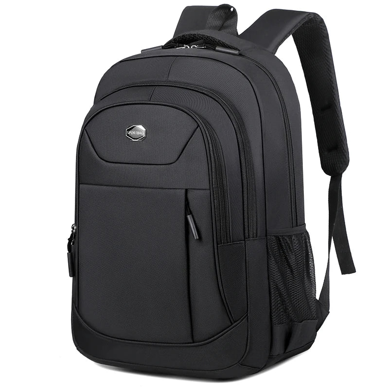 Sac à dos pour homme Oxford Sac à dos imperméable Sac d’ordinateur d’affaires Sac à dos de voyage de loisirs Sac à dos pour étudiant du secondaire