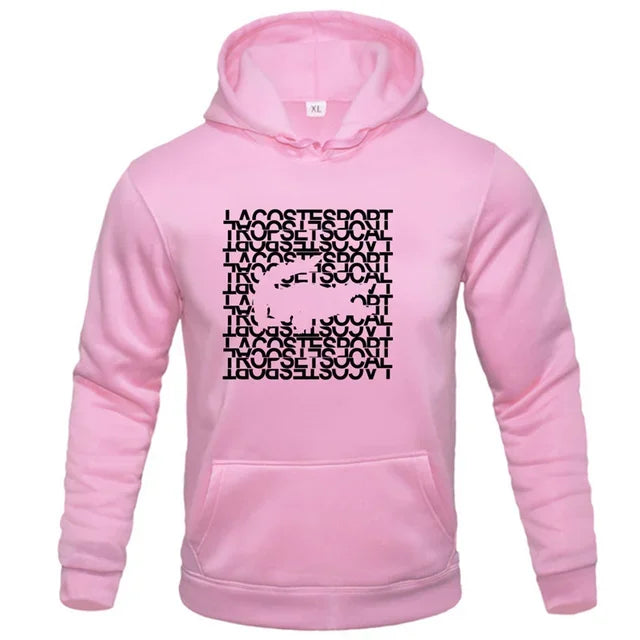 Los Angeles California Sweat-shirt Imprimé Noir Pour Hommes Hipster Chaud À Capuche Hip Hop Crewneck Sweats À Capuches Automne Vêtements Lâches Femmes