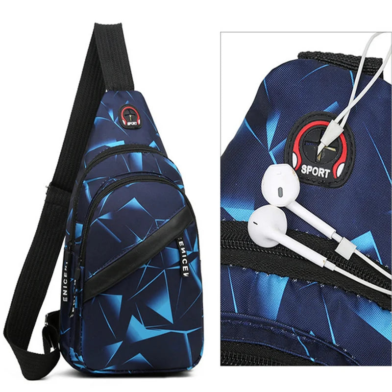 Sacs à bandoulière Mari Sac à dos Sports Voyage Extérieur Lumière Amoureux Sacs de poitrine Sacs à bandoulière