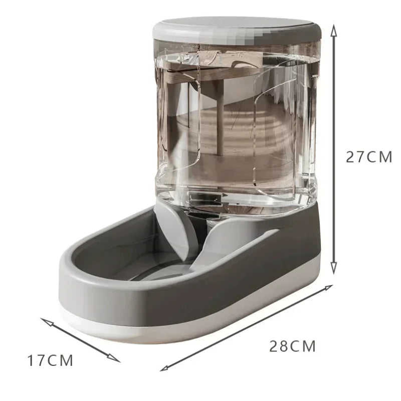 Bol pour chat Bol pour chien Distributeur d’eau pour chien de grande capacité Approvisionnement en eau Distributeur d’eau automatique pour chat et chien