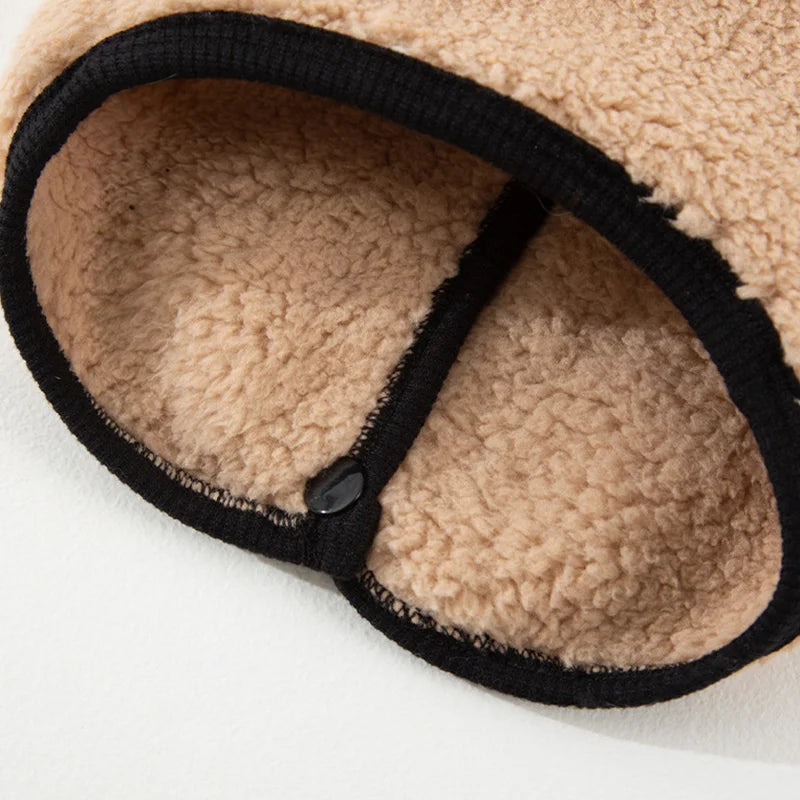 Vêtements pour chiens en polaire à lettres Gilet chaud d’hiver Sans manches Bouton Vêtements Teddy Chihuahua Broder Combinaison polaire Pièces pour chiens Produit pour animaux de compagnie