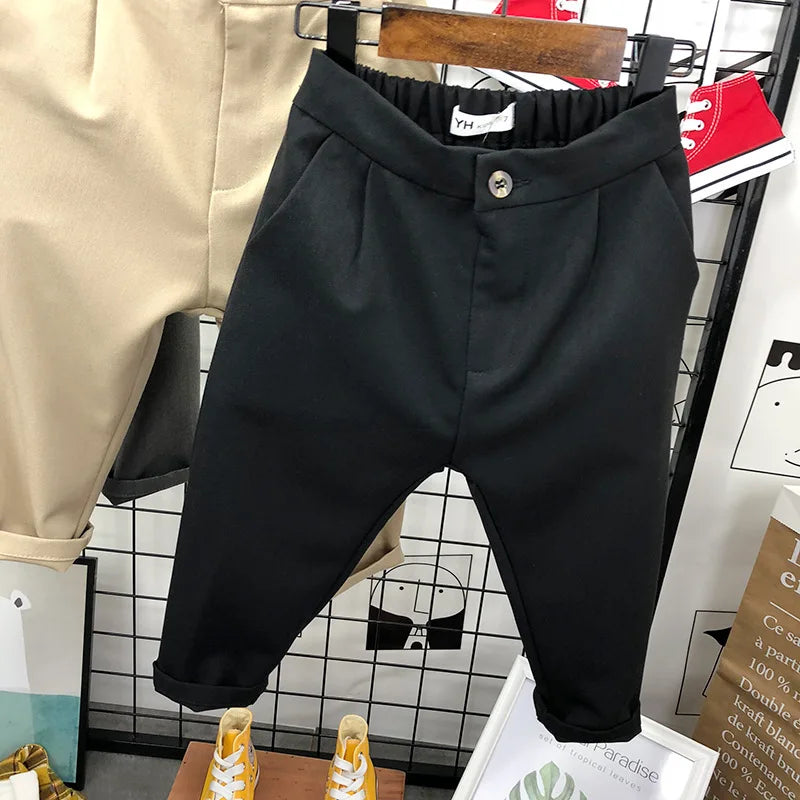 Pantalon décontracté pour garçons de printemps 2025