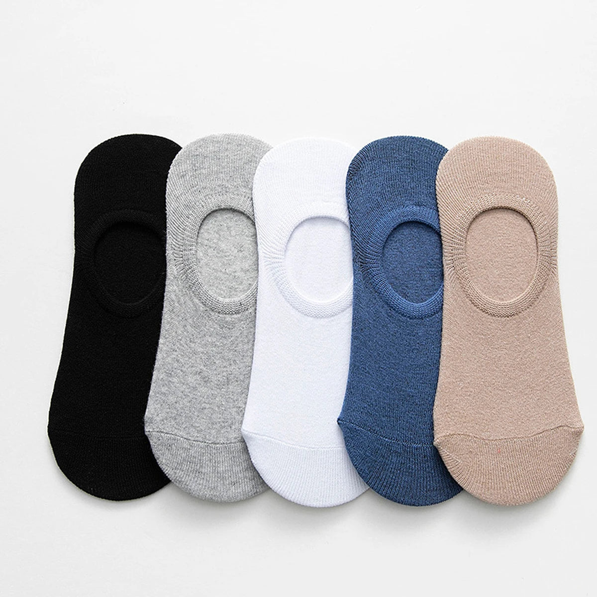 20/10/6/5/4/3/1pairs Chaussettes de cheville confortables respirantes en coton de mode pour hommes, chaussettes d’été pour hommes