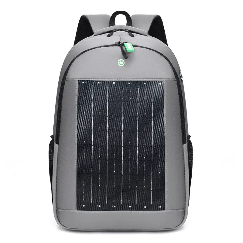 Durable, imperméable, élégant, à la mode, LED, Designer, sac à dos à énergie solaire Sac A Dos avec port USB