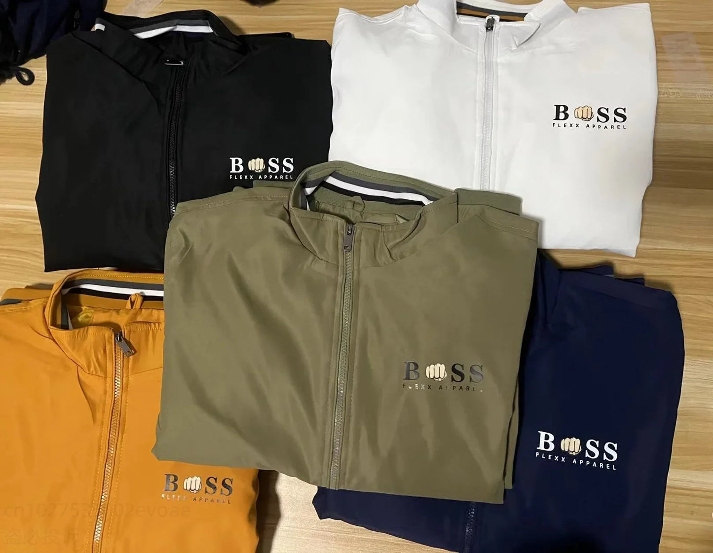 Nouveaux survêtements pour hommes 2024 Ensembles pour hommes Sweat-shirt + pantalon de survêtement Survêtement Fermeture éclair Col montant Costume de sport Jogging Fitness Vêtements pour hommes