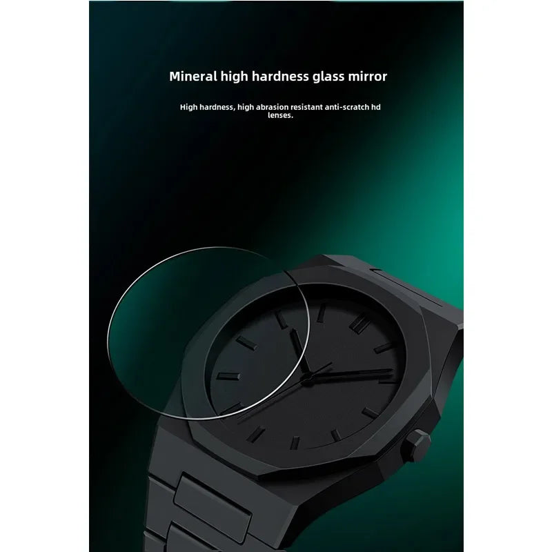 Marque de mode Design minimaliste Chiffres arabes Montre légère pour hommes et femmes Sports décontractés Quartz Montre étanche