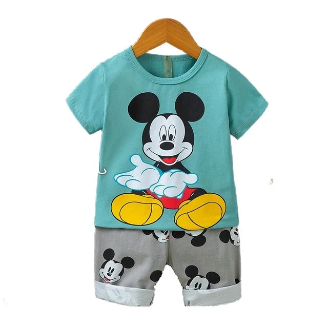 1 2 3 ans Vêtements pour bébés Filles Garçons Costume en coton pour enfants Ensembles de deux vêtements pour bébés Vêtements pour bébés nouveau-nés
