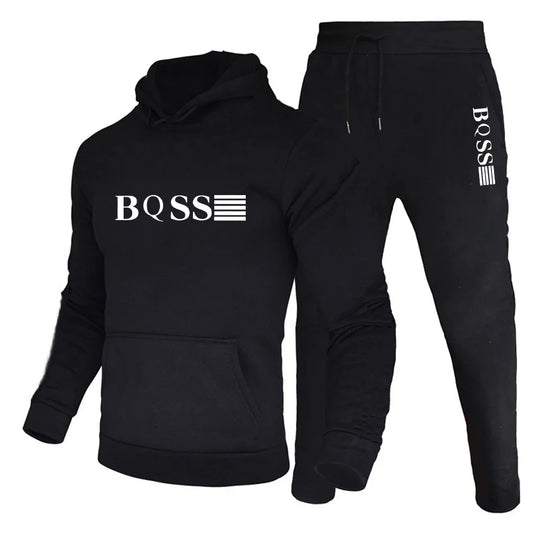 Costumes de sport pour hommes Survêtement de mode Sweats à capuche pour femmes + pantalons Ensembles de deux pièces Sweat-shirts décontractés de course Pantalons de survêtement Vêtements pour hommes