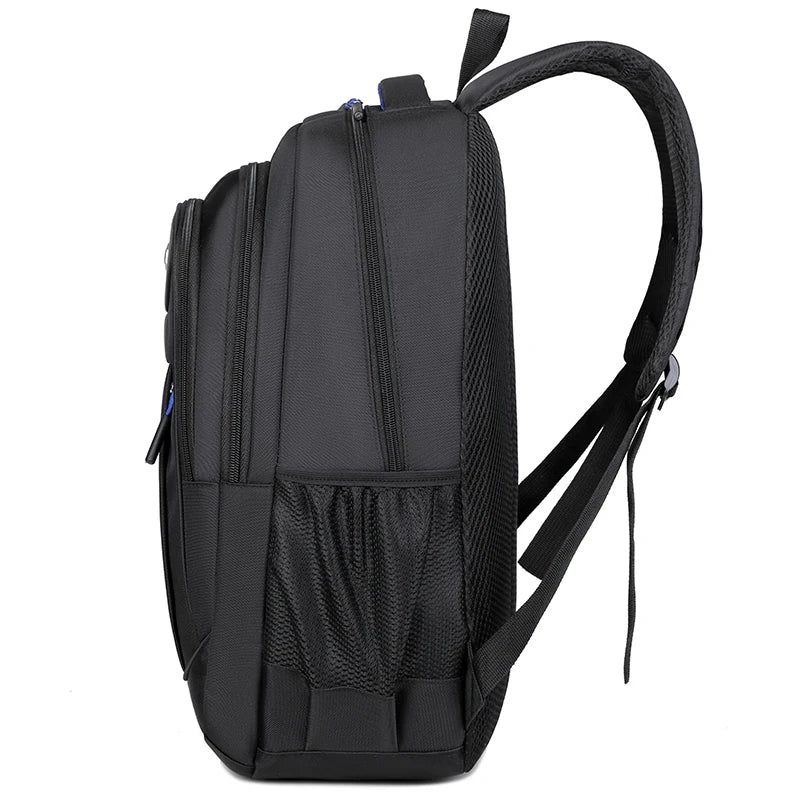 Sac à dos pour homme Oxford Sac à dos imperméable Sac d’ordinateur d’affaires Sac à dos de voyage de loisirs Sac à dos pour étudiant du secondaire