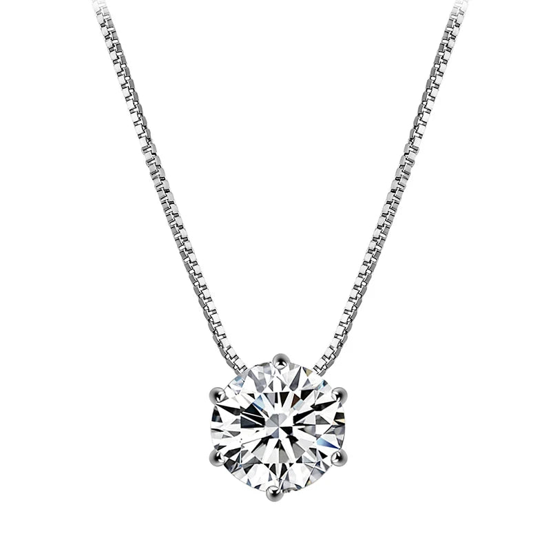 Collier plaqué en argent sterling 925 chaud Chaîne de clavicule de zircon AAA étincelante simple polyvalente pour femmes bijoux de mariage en gros