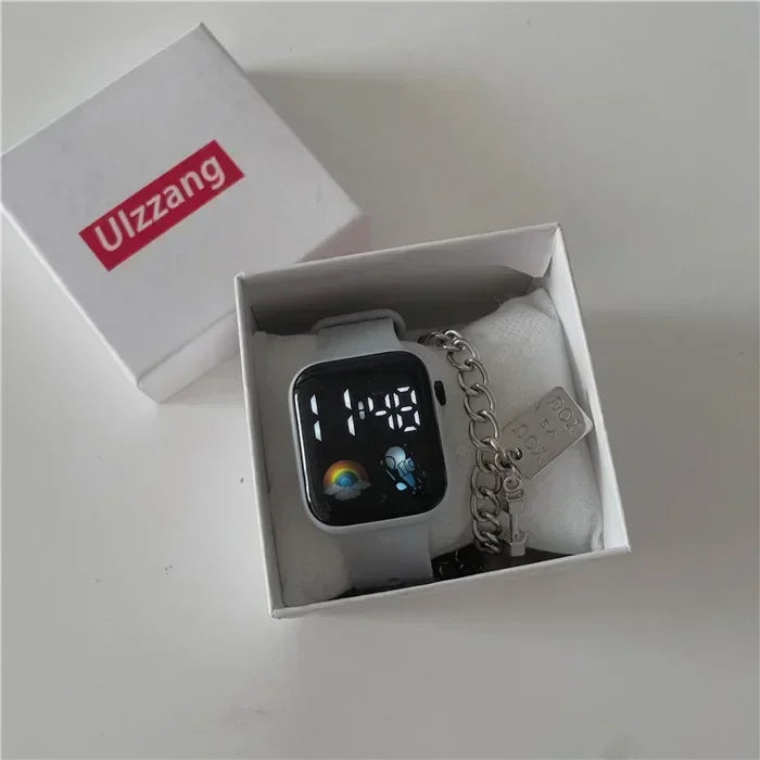 Nouvelles montres de sport LED Montre numérique pour hommes Femmes Montres-bracelets Casual Silicone