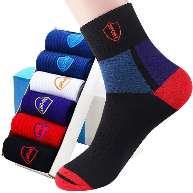 20/10/6/5/4/3/1pairs Chaussettes de cheville confortables respirantes en coton de mode pour hommes, chaussettes d’été pour hommes