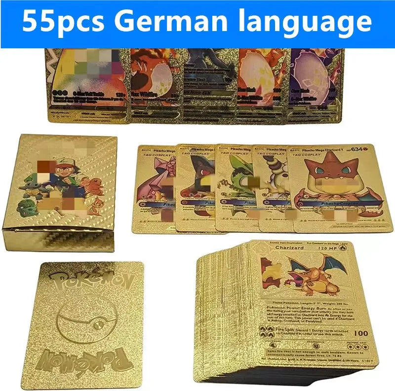 27-110pcs carte pokémon françaises Pikachu