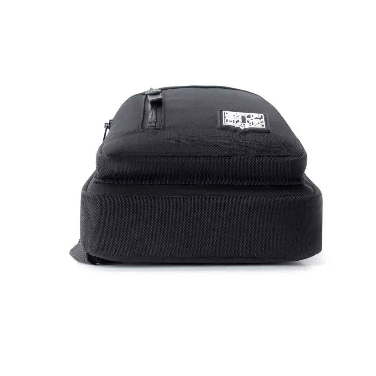 Sac de poitrine multi-poches en tissu oxford de couleur unie, sac de poitrine de sport décontracté pour les sorties et les déplacements quotidiens