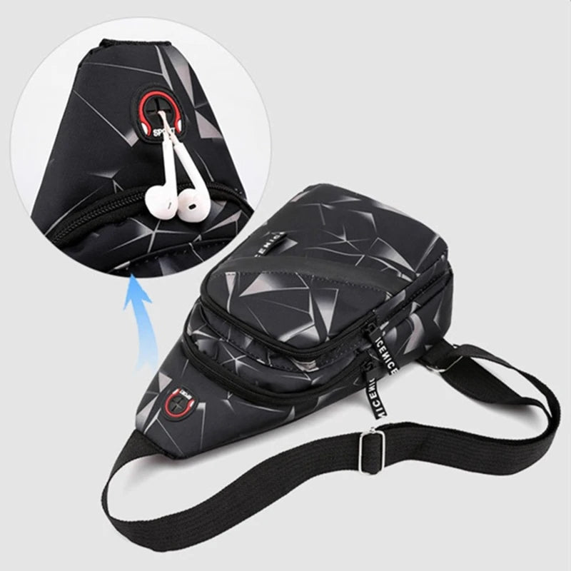Sacs à bandoulière Mari Sac à dos Sports Voyage Extérieur Lumière Amoureux Sacs de poitrine Sacs à bandoulière