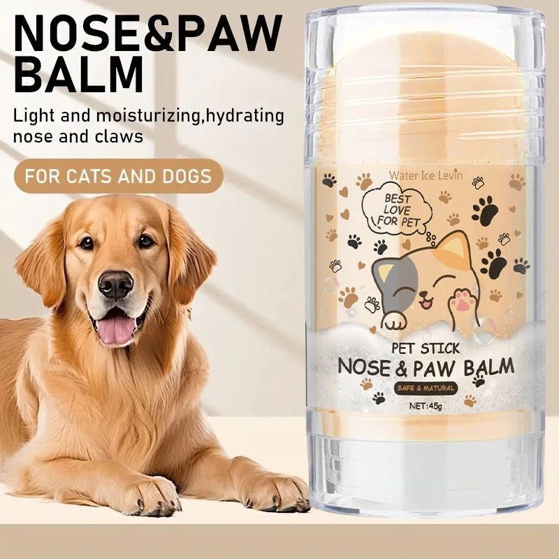 45g Baume pour le nez et les pattes pour chiens et chats Crème pour pattes et museaux pour animaux de compagnie Réparation pour animaux Accessoires pour animaux de compagnie