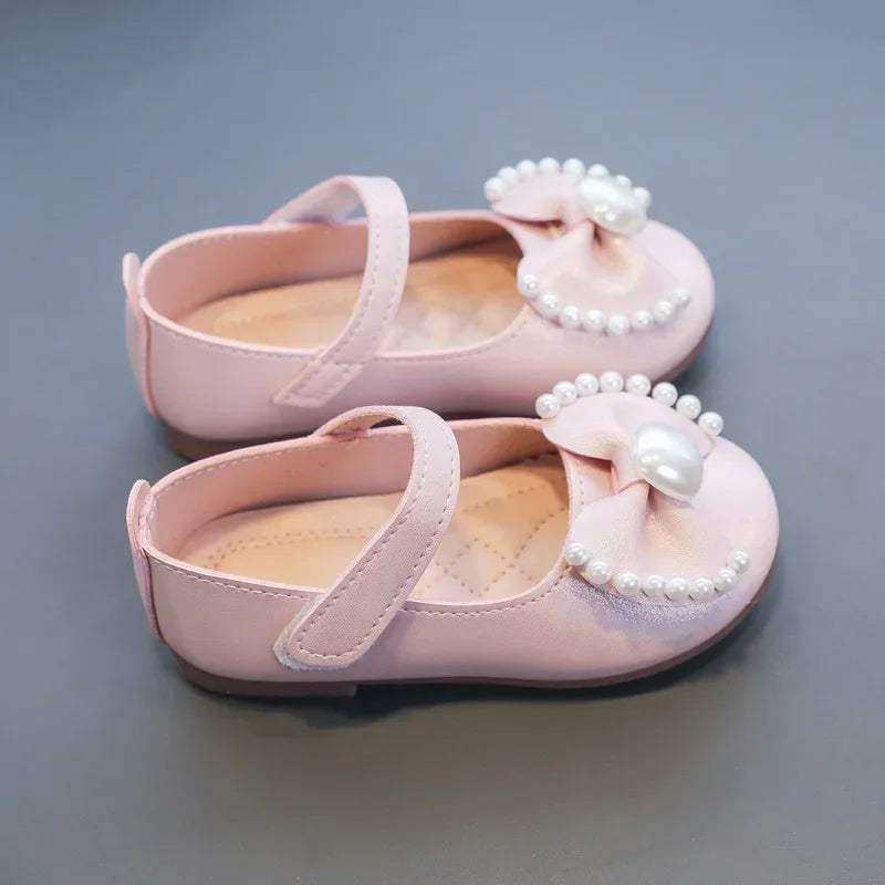 Bébé Filles Chaussures en Cuir Enfants Collection 2025
