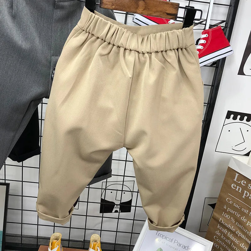 Pantalon décontracté pour garçons de printemps 2025