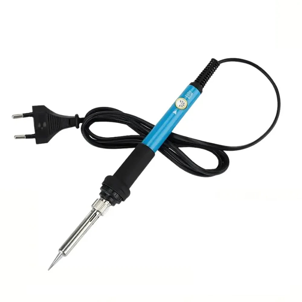 Fer à souder électrique à température réglable 220V/110V 60W Ensemble de fer à souder électrique Outil de réparation de soudure