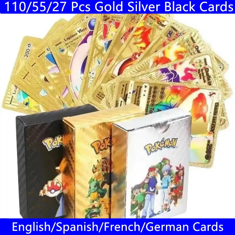 27-110pcs carte pokémon françaises Pikachu