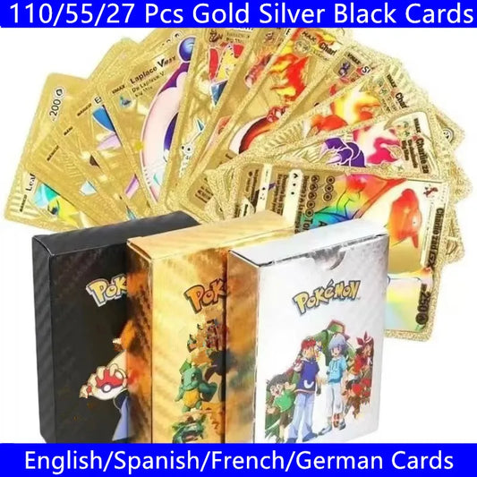 27-110pcs carte pokémon françaises Pikachu