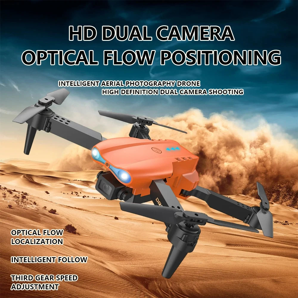 KBDFA E99Pro Drone HD Drone professionnel 4k Double caméra WIFI fpv Avion Quadcopter Évitement d’obstacles Photographie aérienne Drone