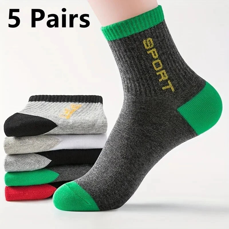 20/10/6/5/4/3/1pairs Chaussettes de cheville confortables respirantes en coton de mode pour hommes, chaussettes d’été pour hommes