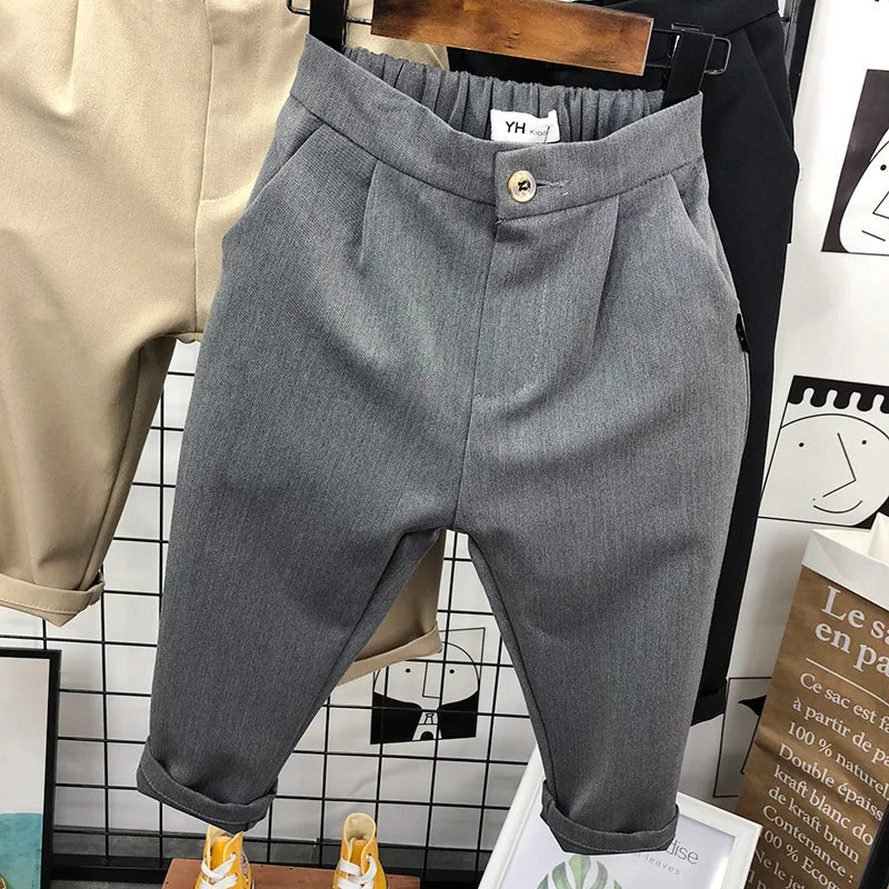 Pantalon décontracté pour garçons de printemps 2025