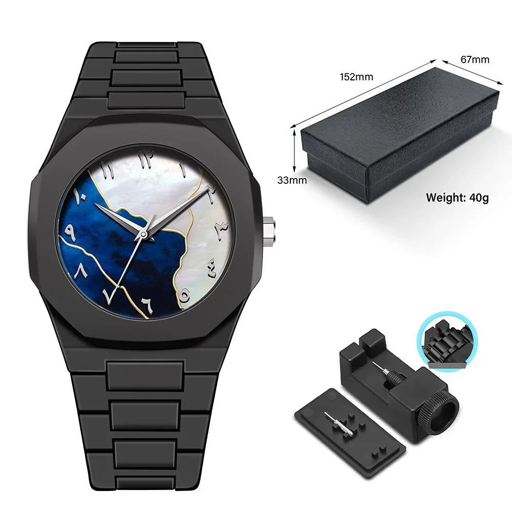 Marque de mode Design minimaliste Chiffres arabes Montre légère pour hommes et femmes Sports décontractés Quartz Montre étanche