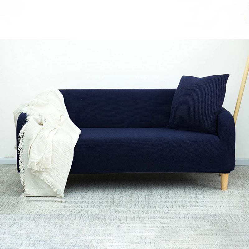 Housse extensible Jacquard pour canapé d'angle, pour salon, compatible avec canapé d'angle