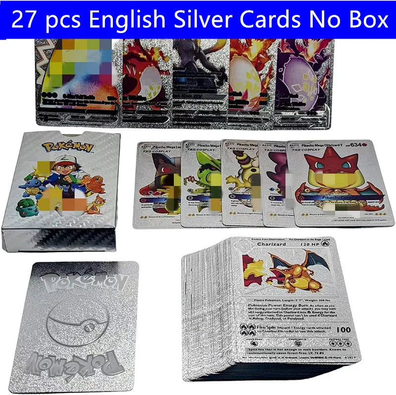 27-110pcs carte pokémon françaises Pikachu
