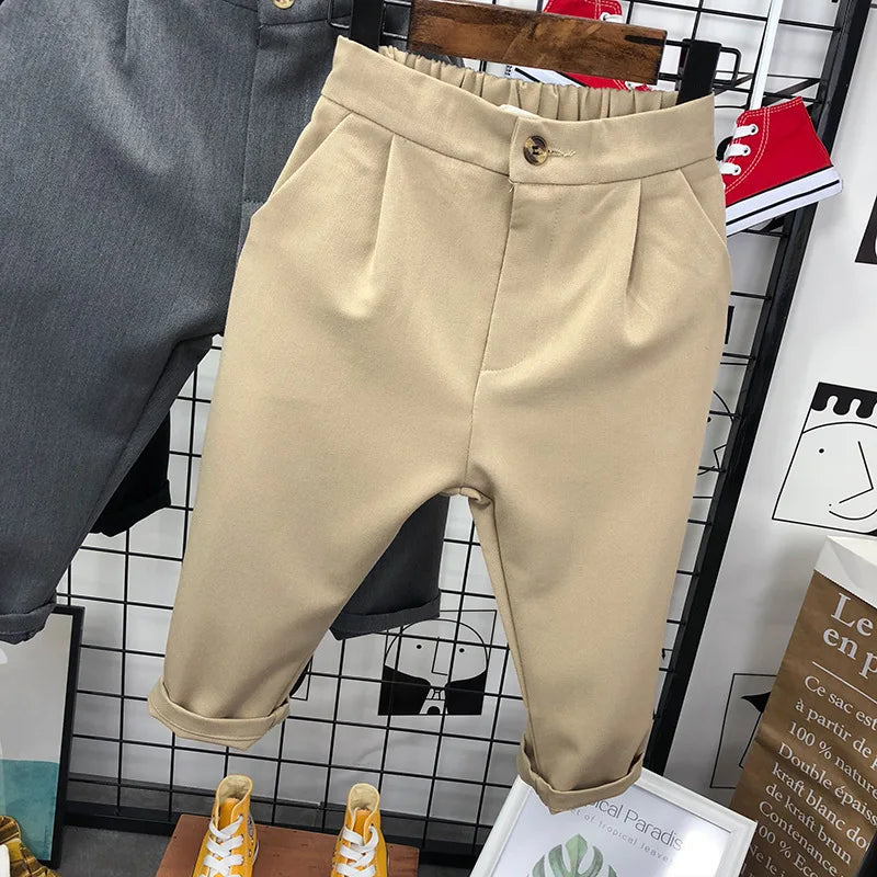 Pantalon décontracté pour garçons de printemps 2025