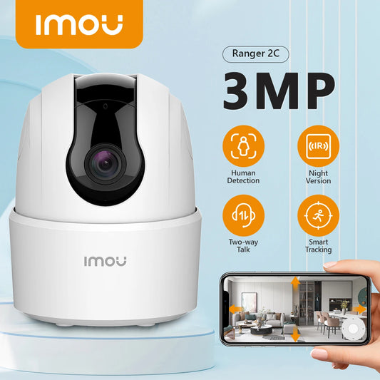 Caméra Wifi Conversation bidirectionnelle Surveillance Sécurité Couverture à 360° Portection Vision nocturne Caméra de suivi intelligente