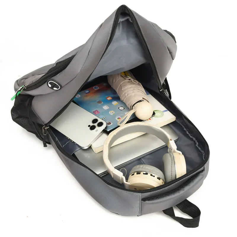 Durable, imperméable, élégant, à la mode, LED, Designer, sac à dos à énergie solaire Sac A Dos avec port USB
