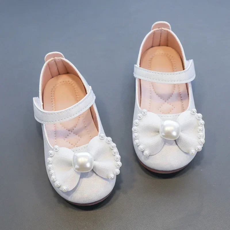 Bébé Filles Chaussures en Cuir Enfants Collection 2025