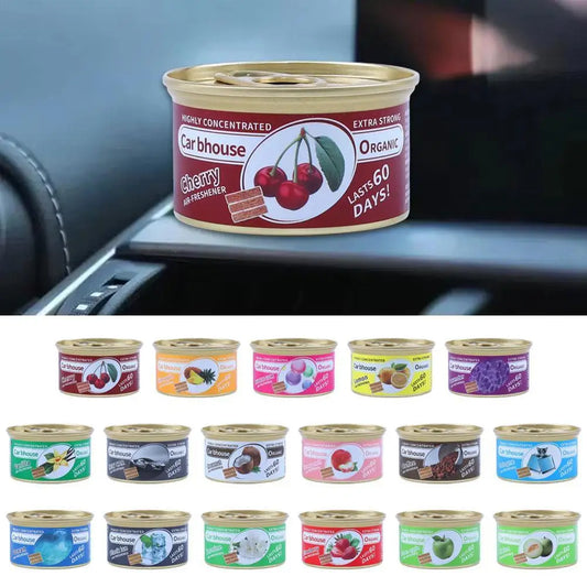 Arôme de voiture Désodorisants de voiture Parfum Blocs de bois en conserve Saveur de café Aromathérapie automatique longue durée Fournitures de déodorant de voiture