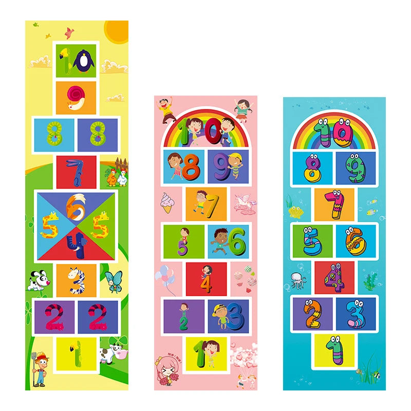 Tapis de saut pour enfants Jouet d’intégration sensorielle Tapis de sol en éperle Sport Divertissement Jeux Enfant 2 4 5 6 8 10 ans Jeu de plein air