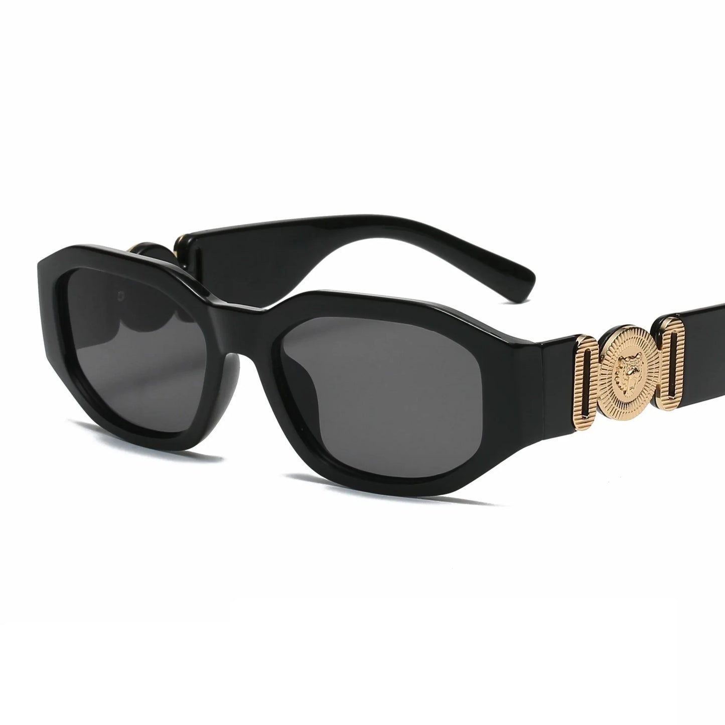 Petites lunettes de soleil rectangulaires pour Femmes Lunettes de soleil carrées Lunettes de soleil Vintage Retro UV400 Lunette Soleil Femme Gafas De Sol