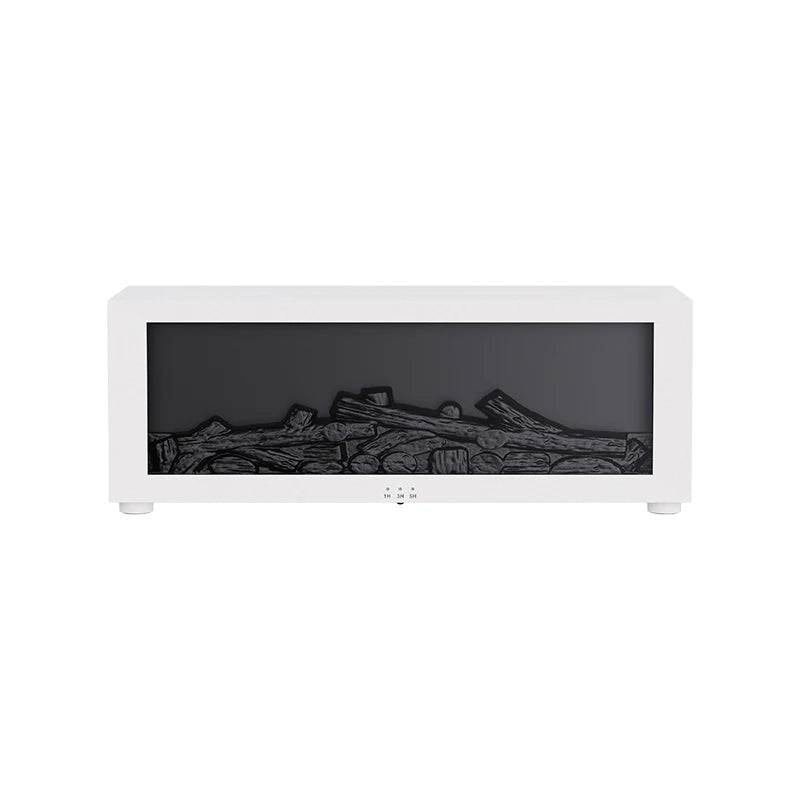 Diffuseur de cheminée simulé Arôme Humidificateur d’air à l’huile essentielle avec minuterie à distance et veilleuse colorée pour la maison Cadeau créatif