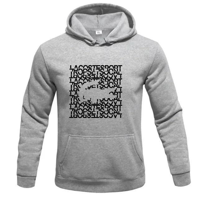 Los Angeles California Sweat-shirt Imprimé Noir Pour Hommes Hipster Chaud À Capuche Hip Hop Crewneck Sweats À Capuches Automne Vêtements Lâches Femmes