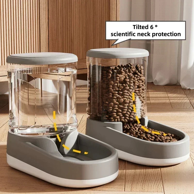 Bol pour chat Bol pour chien Distributeur d’eau pour chien de grande capacité Approvisionnement en eau Distributeur d’eau automatique pour chat et chien