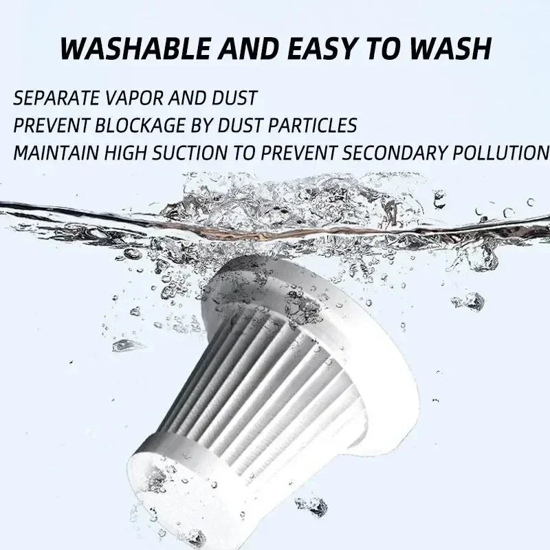Aspirateur de voiture sans fil portable Aspirateur sans fil à double usage pour la maison et la voiture Aspirateur puissant 120W haute puissance