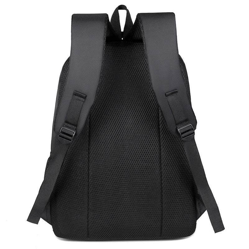 Sac à dos pour homme Oxford Sac à dos imperméable Sac d’ordinateur d’affaires Sac à dos de voyage de loisirs Sac à dos pour étudiant du secondaire